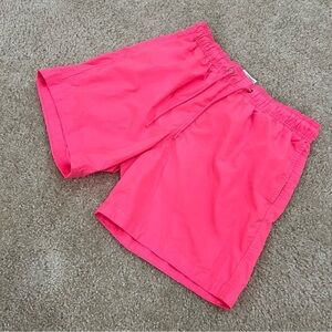 H&M Swim Shorts 6” Hot Pink Men’s Size Small Ocean Active Outdoor,